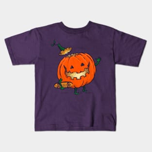 Skatedeck Pumpkin Kids T-Shirt